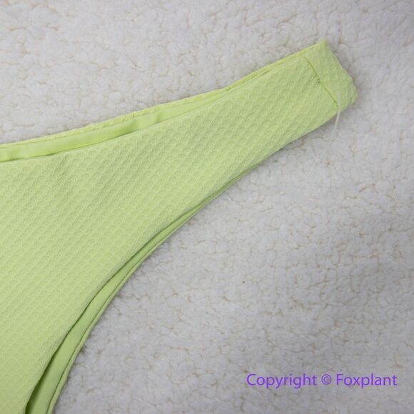 NEW Stone fox swim free people enki bikini bottoms green, size M - Picture 8 of 13